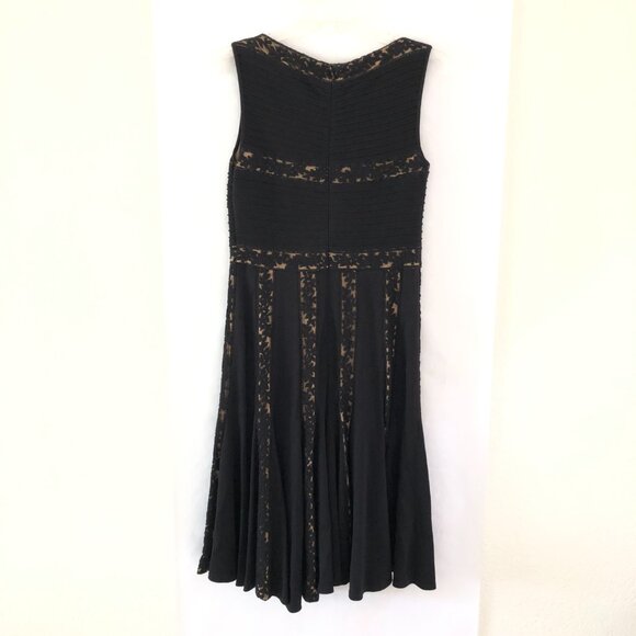TADASHI SHOJI Women's Black Dress size XS Formal Party Cocktail Evening Wedding - Picture 8 of 16